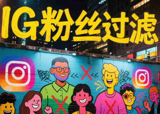 IG如何根据粉丝活跃度、头像、性别与时长过滤筛选？
